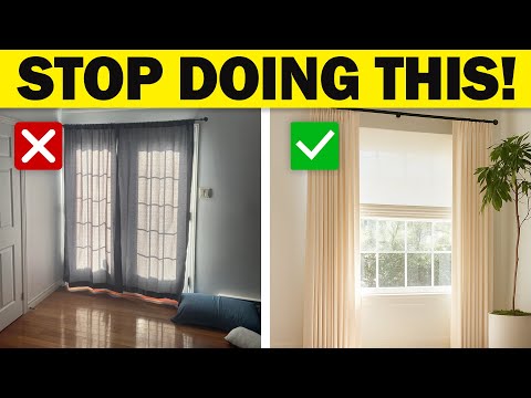 8 Curtain Hanging MISTAKES You NEED to Stop Making!