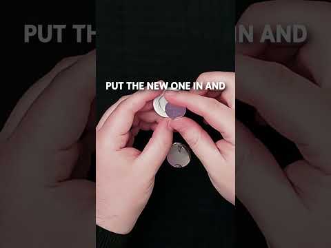 HOW TO CHANGE YOUR AIRTAG BATTERY IN 2024 #shorts