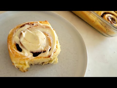 Soft and pillowy Tangzhong Cinnamon Rolls Recipe