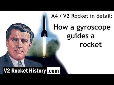 How a gyroscope guides a rocket