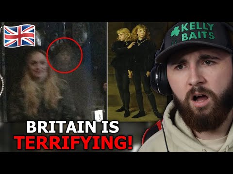 AMERICAN Reacts to Top 10 Most Notorious British Ghosts! *SCARY*