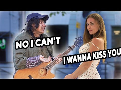 THE GUITARIST PRETENDED TO BE HOMELESS, SHE DIDN'T KISS HIM