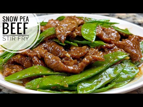 Beef And Snow Pea Stir Fry | Tender And Juicy Beef Stir Fry With Vegetable | Beef Stir Fry Recipe