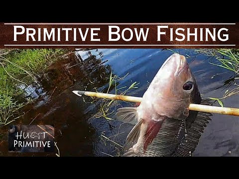 Primitive Bow Fishing Tilapia