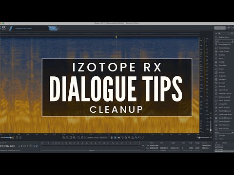iZotope RX Advanced Tutorial: Dialogue Clean Up