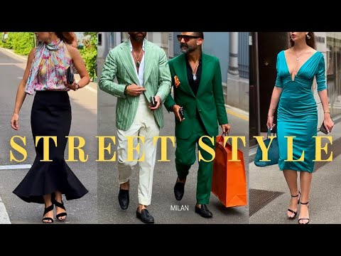 Milan Street Style Icons: Best Dressed People and Unforgettable Milanese Fashion•Summer Elegance