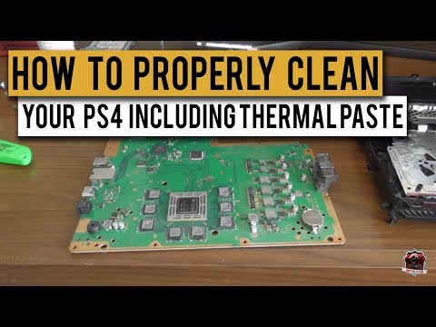 How to Strip and Clean Your PS4 | Including Thermal Paste