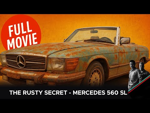 🔧 Mercedes 560 SL Restoration – The Floor Is Completely Rusted! - Full Movie