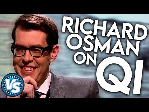 Richard Osman On QI! Funny and Interesting Rounds!