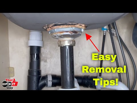 Stop The Leak In Your Kitchen Sink! Learn How To Replace The Drain Strainer
