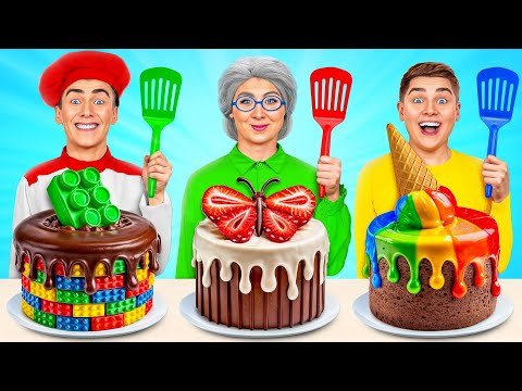 Me vs Grandma Cooking Challenge | Simple Secret Kitchen Hacks and Tools by Multi DO Challenge