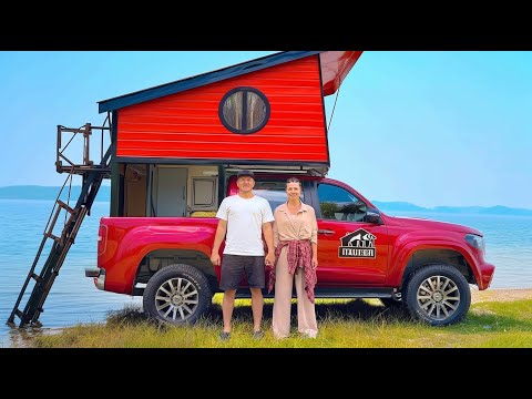 Дом на колесах за 200$. В автодоме на Кавказ. Архыз своим ходом