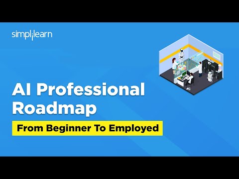 AI Professional Roadmap 2025 | From Beginner to Employed | AI Course For Beginners | Simplilearn