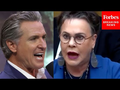 Harriet Hageman Reads Direct Quote From Gavin Newsom To Tie Wildfire Disaster To His Policies