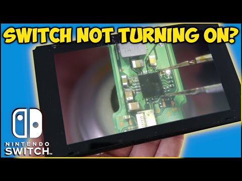 Nintendo Switch not charging or turning on?