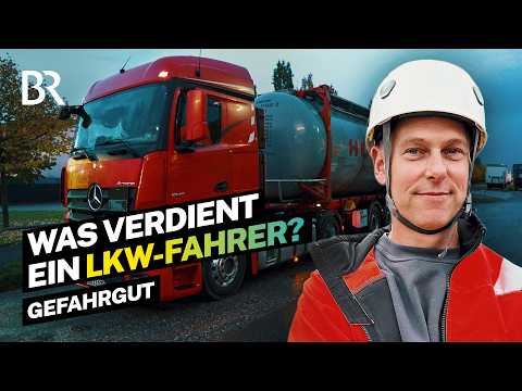 Lkw-Fahrer im Chemie-Transport: Alltag mit Tankcontainer und Gefahrgut | Lohnt sich das | BR