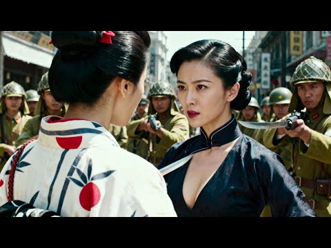 日本女特務竟是功夫高手，打敗中國女特工，下一秒換臉成女特工到我軍當間諜！#抗日