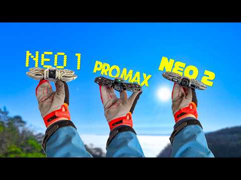 BILLIG vs TEURER - Mountainbiken mit DJI NEO, NEO 2 und HOVERAir X1 PRO Max