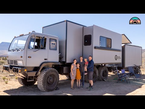Family of 5 In Affordable 6X6 Tiny Home Conversion - $80k