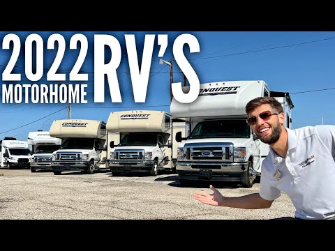 Motorhome RV's for Every Occassion and Family Size! 2022 Class C and Class B RV's