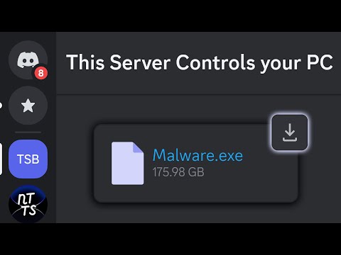 This Discord Server Controls my PC (with Malware)!