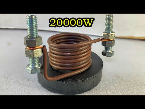 New Technology Create 20000W Free Electricity Energy With Bolts Use Pvc Copper Wire #technology