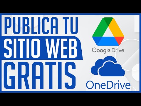 Convierte Google Drive y OneDrive en tu Hosting Web y Sube tu página web a Internet GRATIS