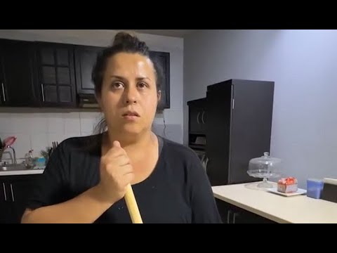 She cleaned the house without knowing it was for her 😭