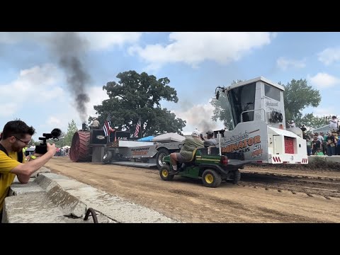 150 Case Road Locomotive x Eliminator 67,000 lb Pull Sled