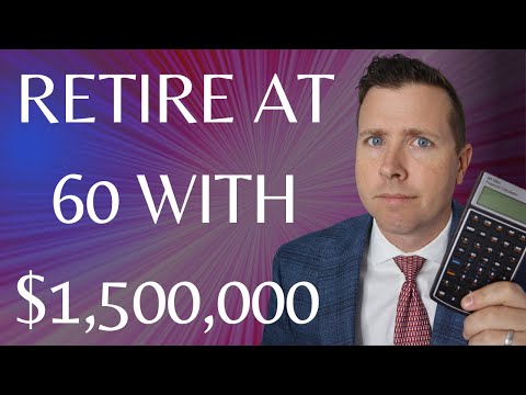 Can I Retire at 60 with $1,500,000 in Retirement Savings || Retirement Planning at 60