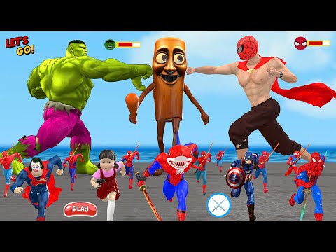 Siêu nhân nhện🔴Spider-Man Superhero Goes Big Costume Change Challenge & Football Match with a Legend