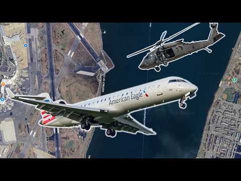 DC Plane/Blackhawk Crash Eerie Passenger POV Video, NTSB Update