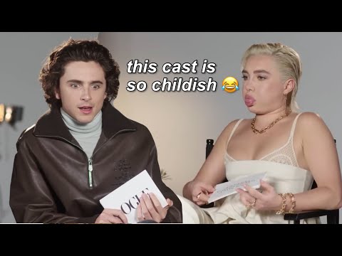 the DUNE cast being chaotic 😭💀