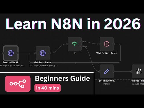 Learn N8N This WAY In 2026   !!!! (N8N Tutorial For Beginners)