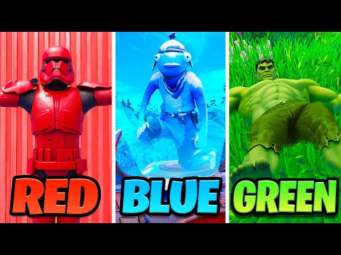 EXTREME Fortnite Camouflage Hide & Seek!