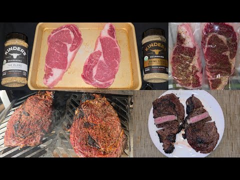 Costco Sale Item Review Kinder's Prime Steak with Black Garlic and Truffle Seasoning Taste Test