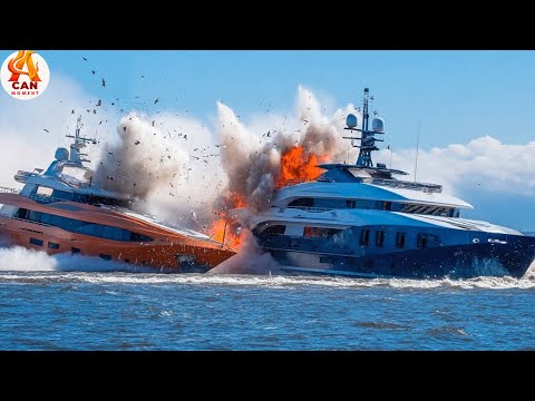 Biggest Boat & Ship Collisions and Mistakes Caught On Camera | Best Of Month #209