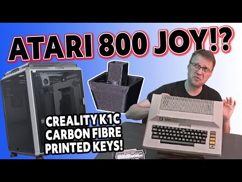 Atari 800 - Diagnostic Cart Build & Key Cap 3D Printing  - #retrocomputing #nostalgia #repair PCBWAY