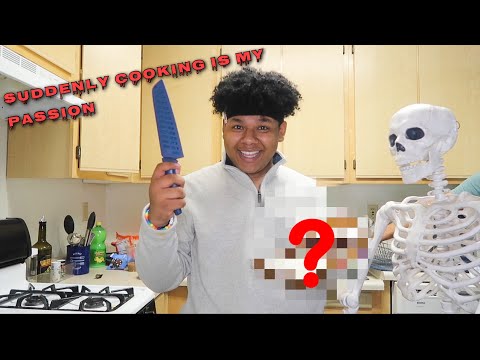 cooking a haunted 3 course meal *gordon ramsay tease*