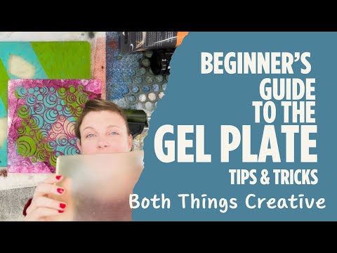 A Beginner's Guide to the Gel Plate from @zenna james || art, creativity, connection!