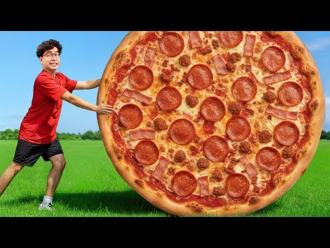 Cooking GIANT vs TINY Food Challenge!