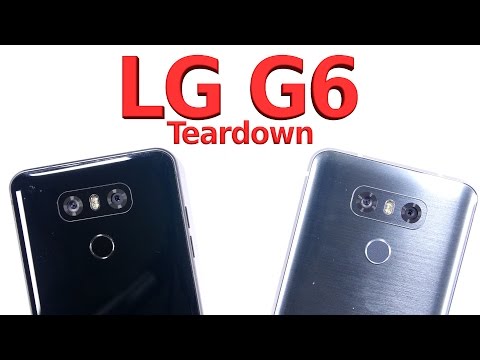 First Look INSIDE the LG G6 Smartphone