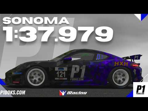 1:37.979 - Porsche GT4 - Sonoma - Falken Sports Car -│P1DOKS.COM 26S2 WEEK 3