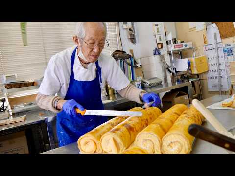 Grandpa Makes "Kawaii" Cakes! Japanese Old Shop