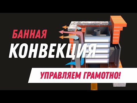 КОНВЕКЦИЯ в бане. ПРАКТИКА управления конвекционными потоками