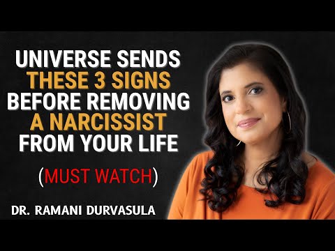 Universe Sends These 3 Signs Before Removing a Narcissist From Your Life | DR. RAMANI