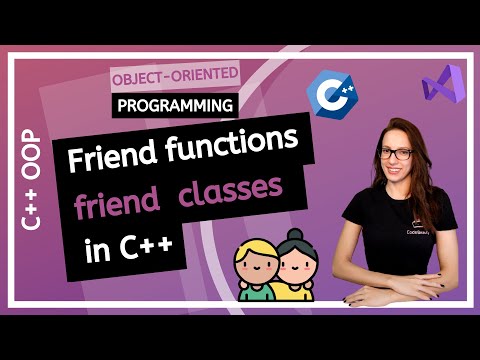 Friend functions and classes in C++ (Programming for beginners)