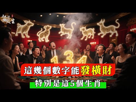 2025年必看！這幾個數字能發橫財，特別是這5個生肖，錯過後悔一輩子！ | 智慧人生-同修福慧