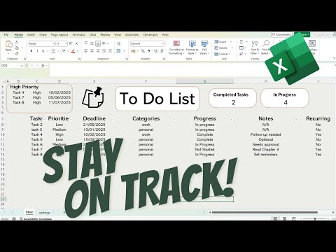 Stay Organized with This Simple To-Do List 💡