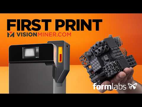 Formlabs Fuse 1+ 30W Complete Workflow POV: Nylon 12 SLS 3D Printing